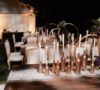This party was planned as a sheva brochos as a Collaborative event by The Anelis Group and Birch Event Design for a group of 50 family and friends. Though this is an outdoor BBQ party, the menu can be adapted for any party all year round.