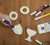 Make your own cookies that you can color on. Color on cookies is a great idea for Chanukah party activity