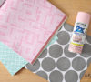 The Trick: Using Paper You can use all these tricks with simply one value pack of scrapbook paper, available in different colors and styles at craft stores such as A.C. Moore or Michaels. There’s usually some styles available in the clearance section, though they might not match the look you’re after. Don’t forget your 40% off coupon! You can also go with more specialty papers and cardstocks, but make sure to grab those when they’re on sale.