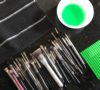 How to clean makeup brushes. Chanie Harstein’s Ingenious Method for Cleaning Makeup Brushes. Using a Lego Board to clean makeup brushes