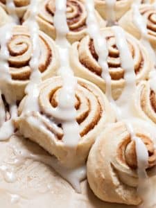 The Best Dairy Cinnamon Buns with Cream Cheese Frosting. My kids always beg me to make these dairy cinnamon buns.