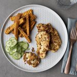 Grilled Chicken Schnitzel - It’s Not Fried But It’s So Good No One Minds. Your kids love chicken cutlets, but they really prefer them breaded and fried. This version of grilled chicken is so flavorful, they won’t mind that you didn’t fry them.