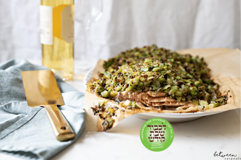 Yussi Weisz's Mushroom Broccoli Salmon Between Carpools