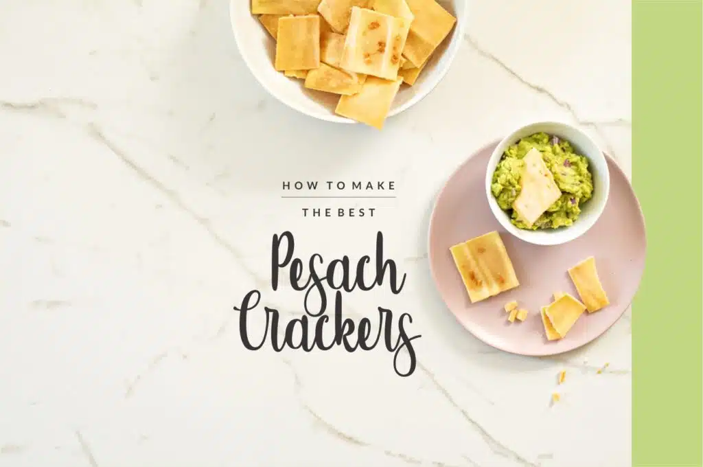 how to make the best pesach crackers