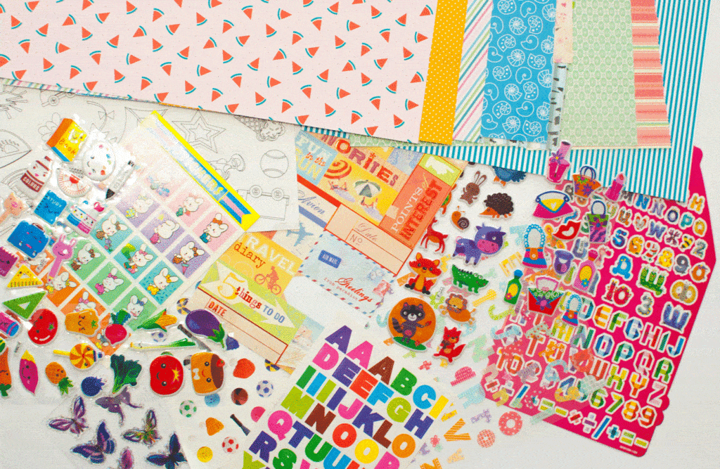 scrapbook supplies