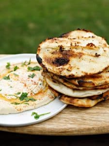 Why You Need Toasted Garlic Pitas at Your BBQ. It’s the BBQ additions that make all the difference. And these garlicky pitas will be one of your best additions ever.