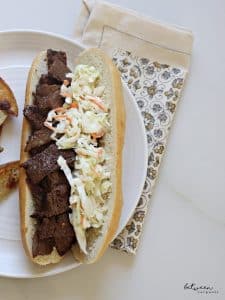 One Minute to Prep and Two Minutes to Grill = Amazing Steak Sandwiches for Dinner