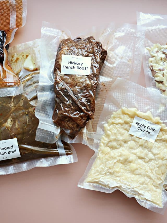 Food for Travel with a Vacuum Sealer