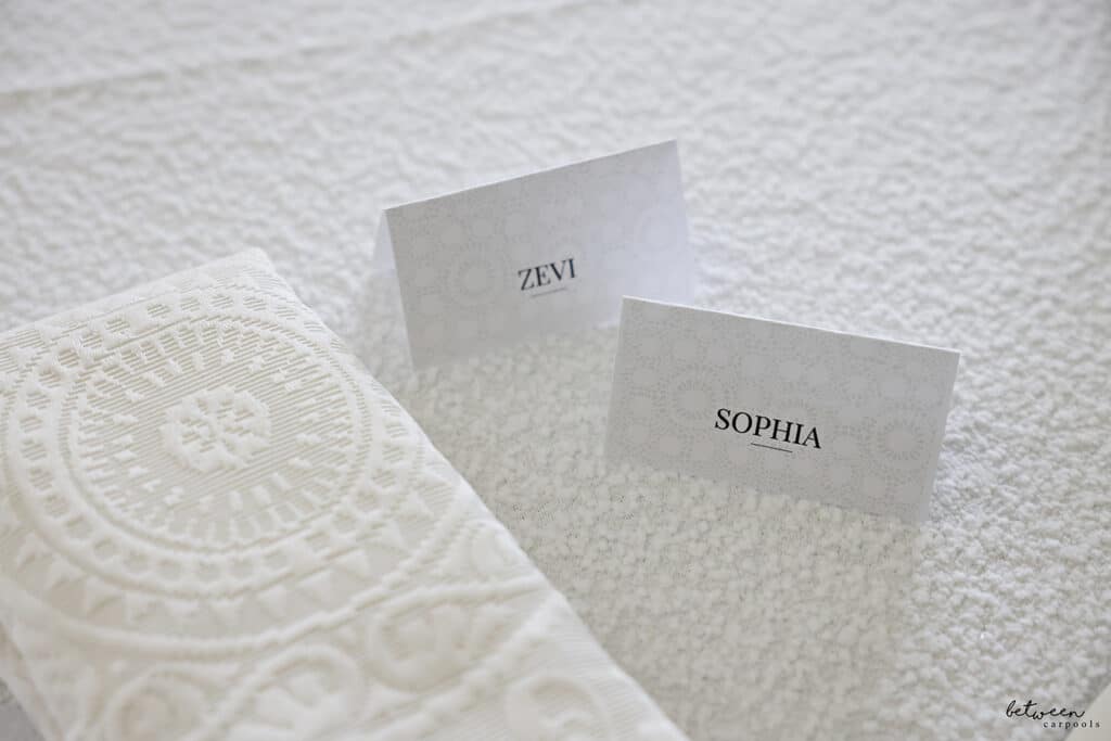 The Seder Table–Set The Way You Envisioned (+ Free Place Card Download ...