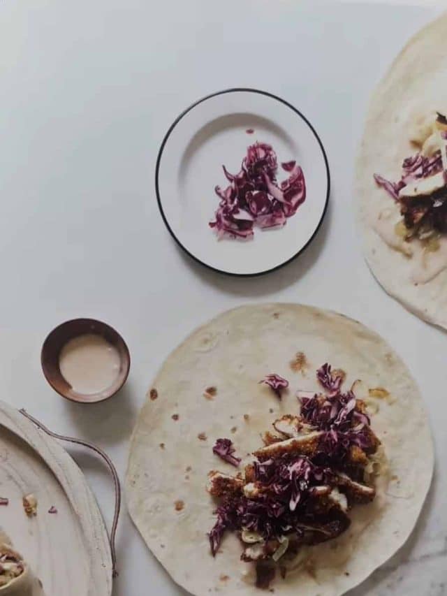 Crispy Chicken Wraps