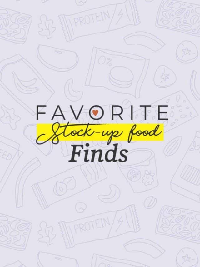 Stock-up food Finds