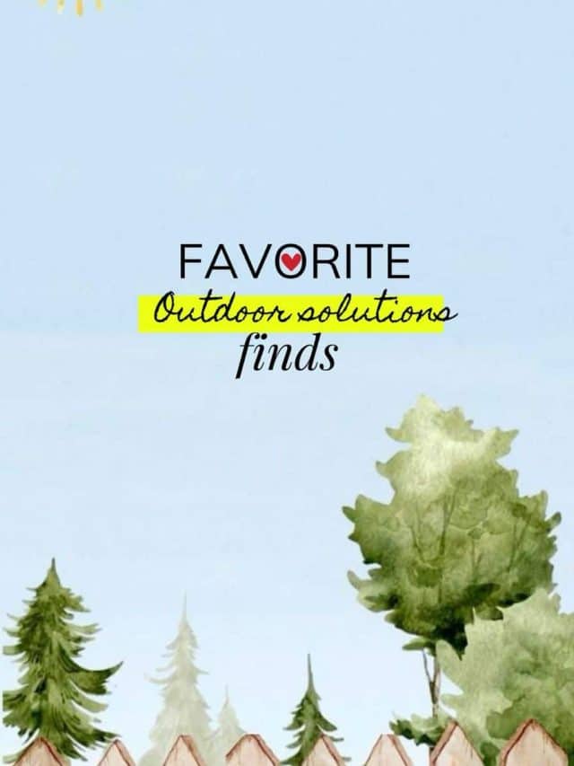 Outdoor solutions finds