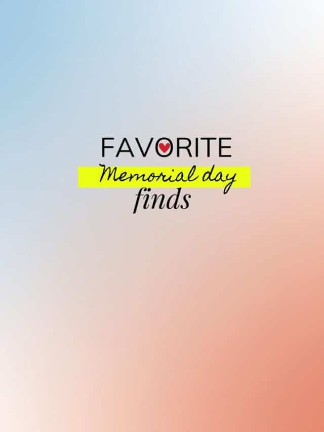 Memorial day finds