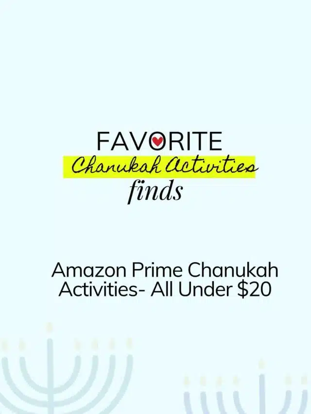 Chanukah Activities finds