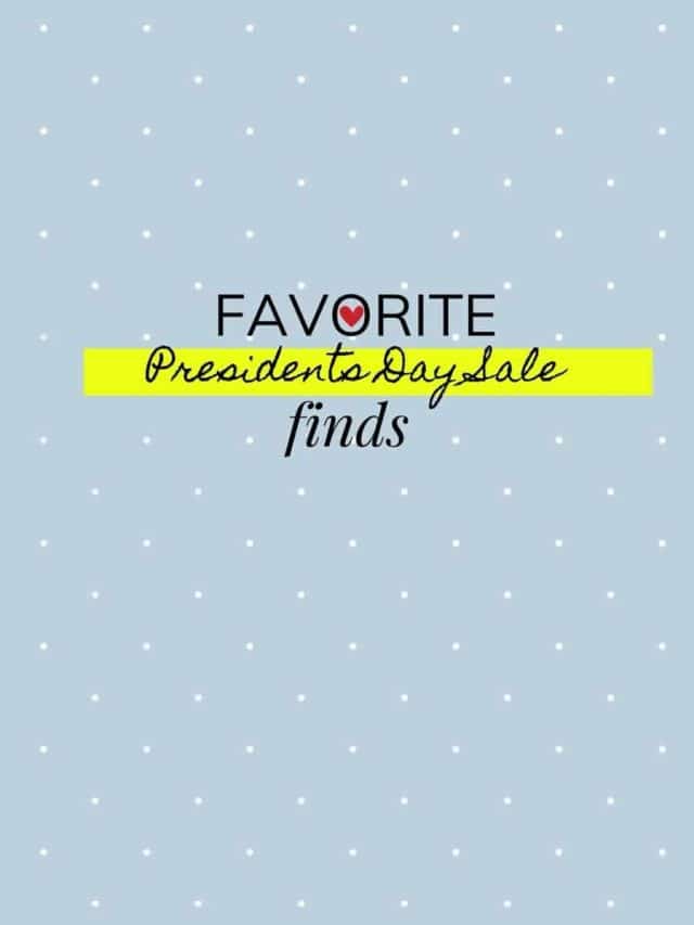 Presidents Day Sale finds