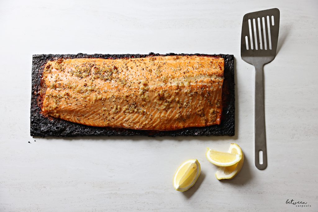 Honey Garlic Cedar Plank Salmon