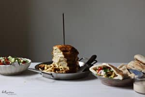 Grilled Shwarama Chicken Spit