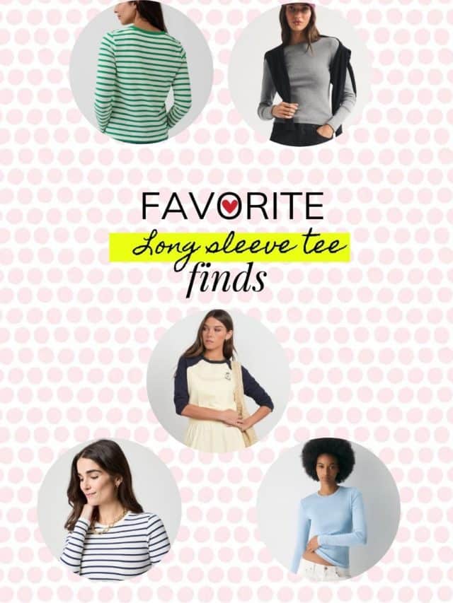 Long sleeve tee finds