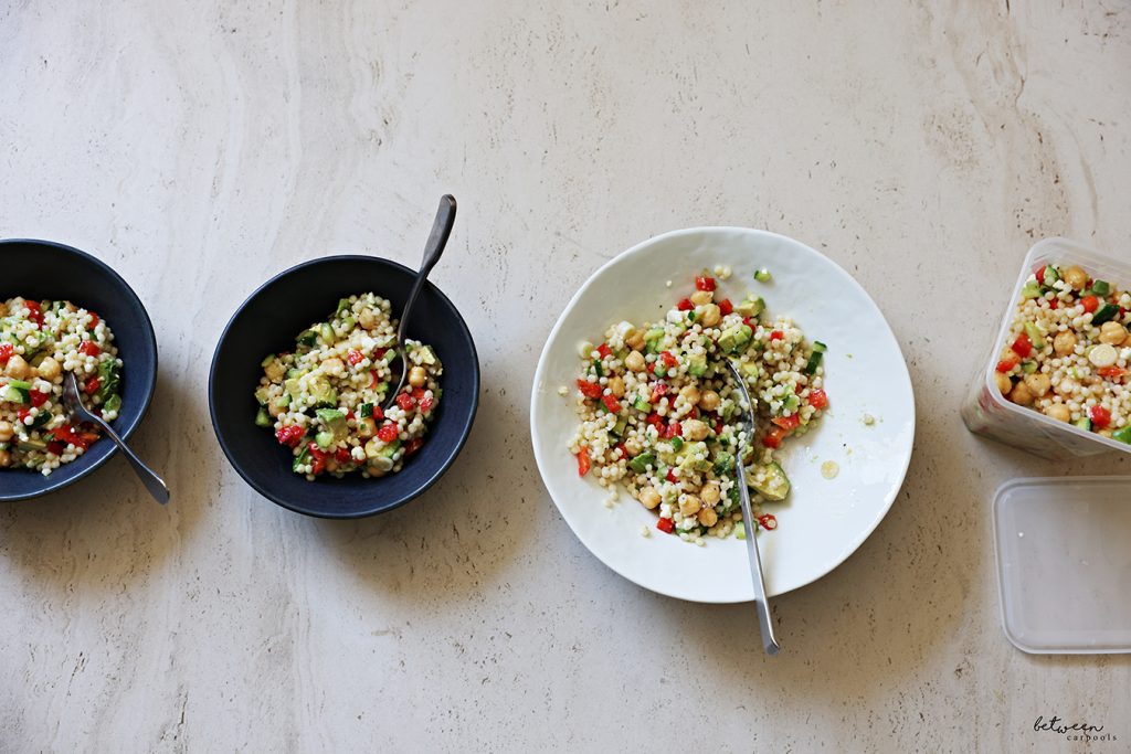 Feta Israeli Couscous Salad