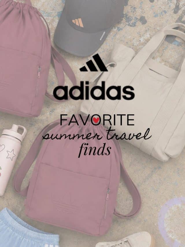 adidas summer travel finds